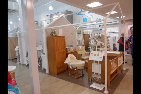 Mothercare makes use of whole roomfits